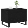 Mesa de Centro Lift Top Preto Carvalho 60x44.5x45 cm Madeira de Engenharia 3