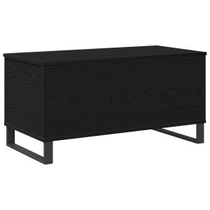 Mesa de Centro Carvalho Preto 90x44.5x45 cm Madeira Aglomerada H