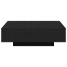 Mesa de centro madera de ingeniería roble negro 100x100x31 cm 4