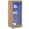 Sideboard com Luzes LED Carvalho Artesanal 41x37x100 cm 3