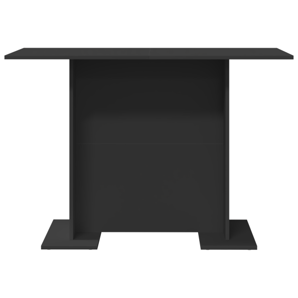 Mesa de Comedor Negra 100x60x75 cm de Madera Ingienerizada M 5