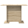Mesa de comedor madera de ingeniería roble Sonoma 110x60x75 cm 5