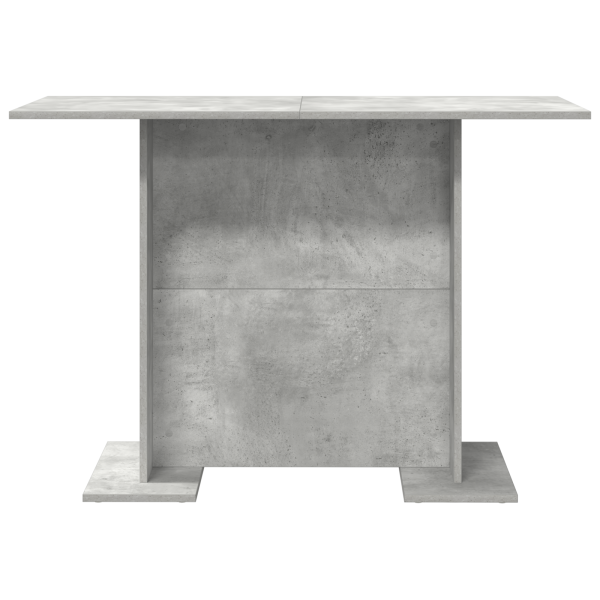 Mesa de jantar  Cinza Concreto 110x60x75 cm Madeira engenheirada M 5