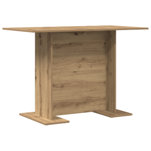 Mesa de Jantar  Artisan Oak 110x60x75 cm Madeira Engrenhada H