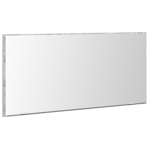 Mueble espejo de baño con luz LED gris sonoma 80x37 cm H