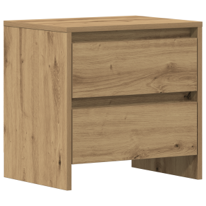 Cabinete de Noche  de Roble Artisan 45x34x44.5 cm Madera Elaborada H