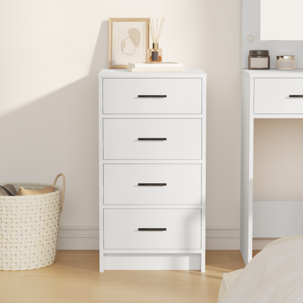 Sideboard  Branco 40x41x75 cm Madeira engenheirada M 4