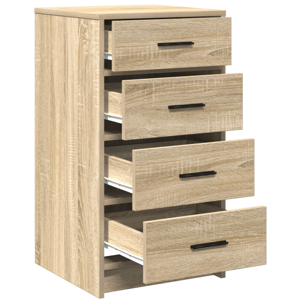 Buffet Carvalho Sonoma 40x41x75 cm Madeira Engenharia M 5