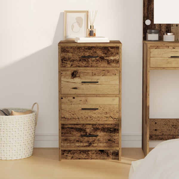 Aparador Madeira Velha 40x41x75 cm Madeira Engenharia M 4