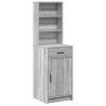 Highboard Cinza Sonoma 40x41x135 cm Madeira Engenheirada 2