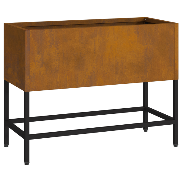 Jardineira Elevada  60x26x45 cm Aço Resistente ao Tempo M 2