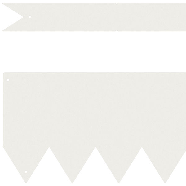 Bordas de Grama 30 pcs Brancas 100x0.5x15 cm Plástico M 3