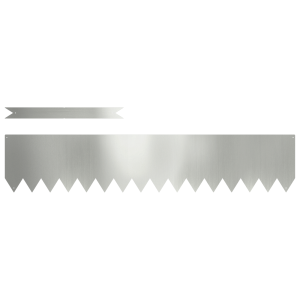 Bordas de Grama 20 pcs 100x0.5x20 cm Aço Galvanizado H