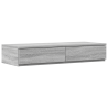 Cajones de cama madera ingeniería gris Sonoma 80x36.5x16.5 cm 2