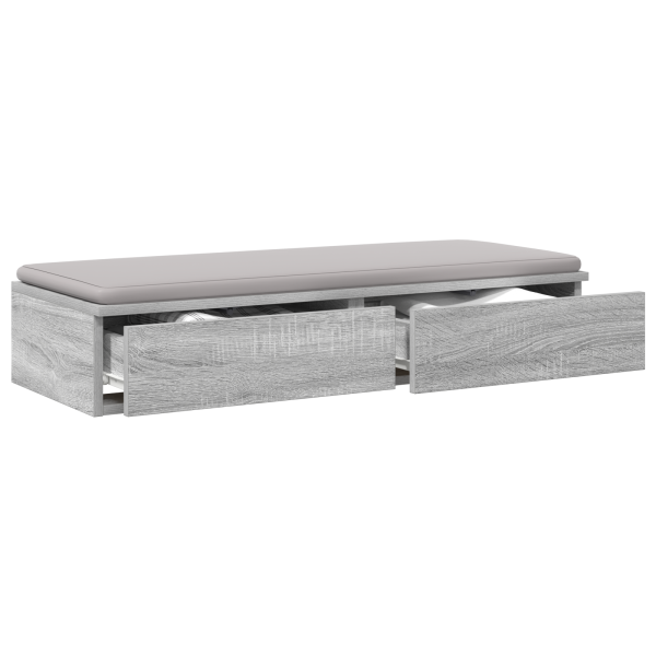 Cajones de cama  en Gris Sonoma de 90x36.5x16.5 cm de Madera hecha M 3