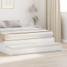 gavetas de cama Brancas 140x36.5x16.5 cm Madeira Engenharia 1