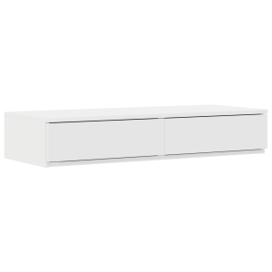 Gavetas para Cama Branca 75x36.5x16.5 cm em Madeira de Engenharia H