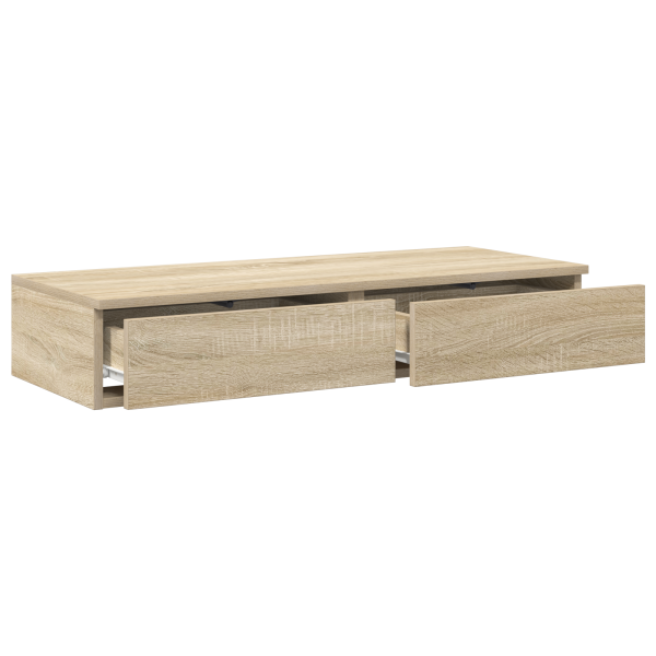 Cajones de cama  Roble Sonoma 75x36.5x16.5 cm Madera de calidad M 5
