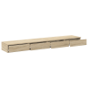 Cajones de cama  Roble Sonoma 180x36.5x16.5 cm de madera hecha 5