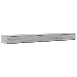 Cajones de cama  Gris Sonoma 180x36.5x16.5 cm Madera hecha H
