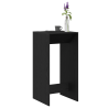 Mesa de Bar  Preto Carvalho 51x50x103.5 cm Madeira Engenharia 3