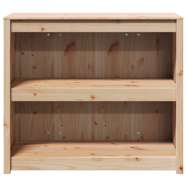 Gabinete de Cocina 106x55x92 cm de Madera Maciza de Pino M 5