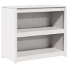 Gabinete de Cocina Exterior Blanco 106x55x92 cm de Madera Maciza de Pino 2