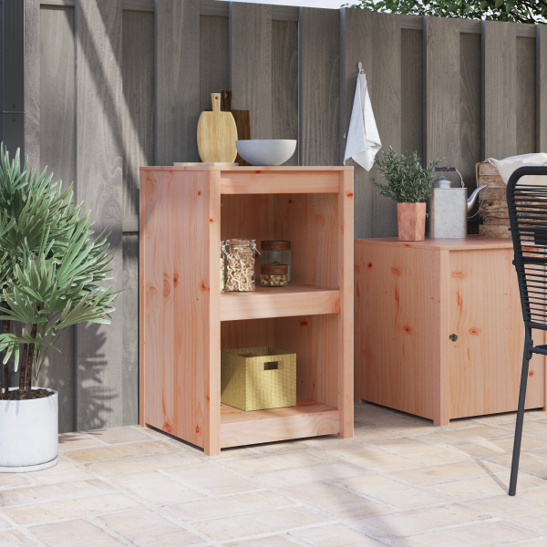 Gabinete de Cocina Exterior 55x55x92 cm Madera maciza de Douglas D
