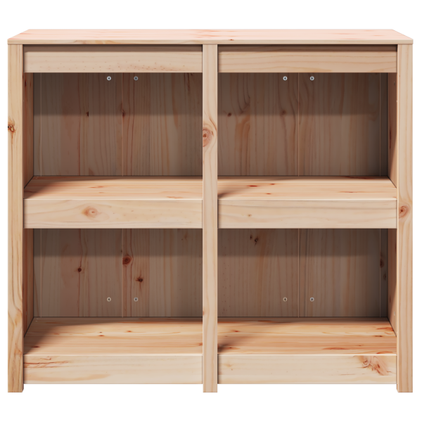 Armario de Cocina Exterior 106x55x92 cm Madera Maciza de Pino M 5