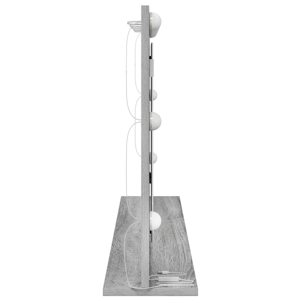 Espelho de Toucador Cinza Sonoma Aglomerado de Partículas. Vidro M 4