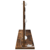Espejo Vanity con luces LED Roble Ahumado 100x45x18 cm 4