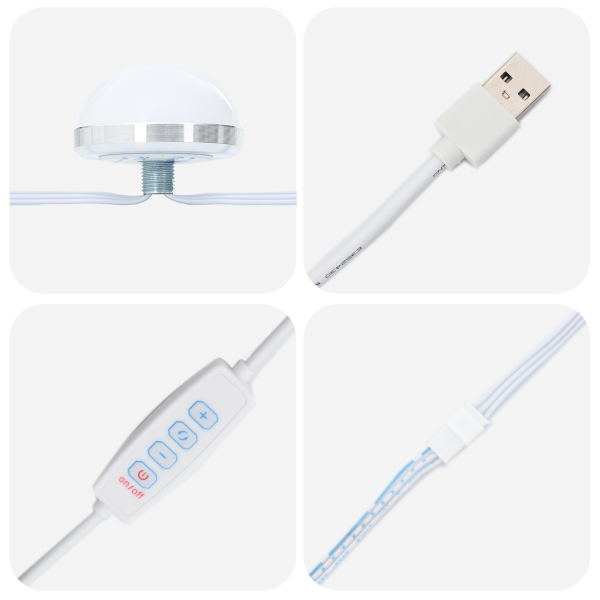 Espelho de Vaidade Cinza sonoma Aglomerado de partículas. Vidro M 5