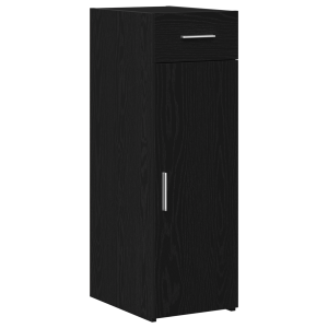 Sideboard  Preto Carvalho 30x42.5x93 cm Madeira de engenharia H