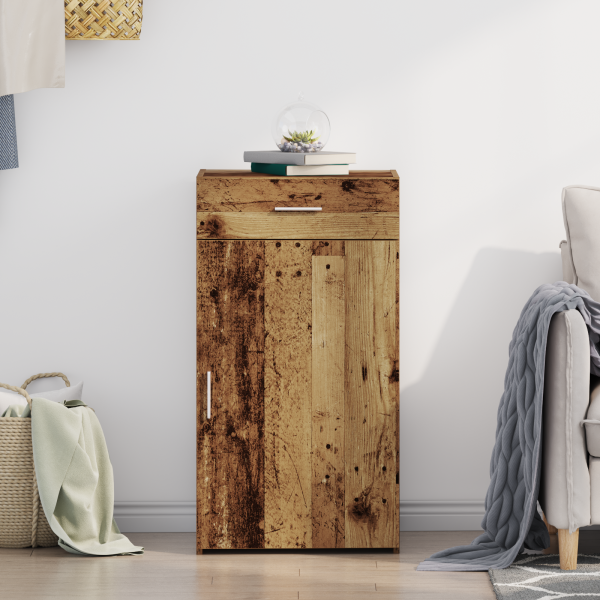 Aparador Madeira Velha 30x42.5x93 cm Madeira Recomposta M 4