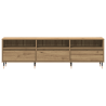 Cabinet para TV Roble Artesano 150x30x44.5 cm Madera de Ingeniería 5