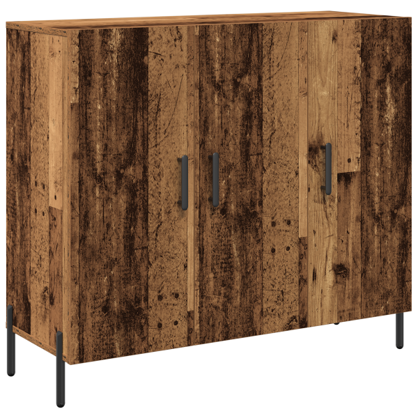 Sideboard  em Madeira Antiga 90x34x80 cm em Madeira Tecnológica M 2