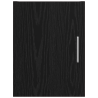 Gabinete de Pared Roble Negro 30x42.5x40 cm Madera de Ingeniería 5