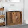 Gabinete de Lavabo Madera Vieja 63x29x55 cm Madera Ingenierizada 4