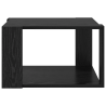 mesa de café Roble Negro 51.5x51.5x30 cm Madera Ingenierizada 5