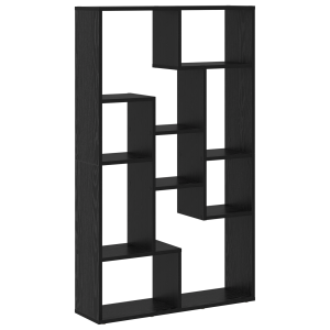 Estante Roble negro 72x20x120 cm Madera de calidad H