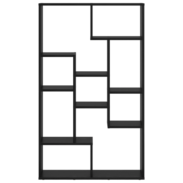 Estante Roble negro 72x20x120 cm Madera de calidad M 5