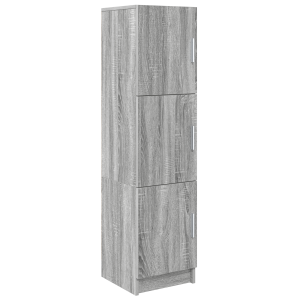 Aparador Gris Sonoma Gris Madera MDF Estándar Aparador Gris H