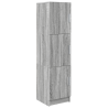 Aparador Gris Sonoma Gris Madera MDF Estándar Aparador Gris 2