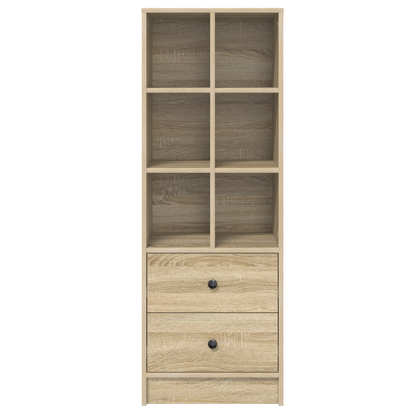 Estantería de roble de Sonoma Roble de Sonoma MDF Grande M 5