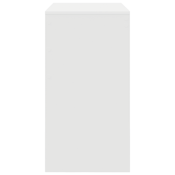 Escritorio de Escritura Blanco MDF 80 x 40 x 76 cm Sencillo M 5