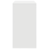 Escritorio de Escritura Blanco MDF 80 x 40 x 76 cm Sencillo 5