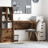 Escritorio de Escritura Roble Ahumado Madera Ingenierizada 1