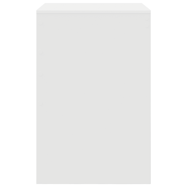 Mesa de Escrita Branca Madeira Engenheirada 60 x 50 x 76 cm M 5