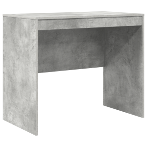 Escritorio de Computadora Gris Concreto Tablero MDF 90 x 50 x 76 cm H