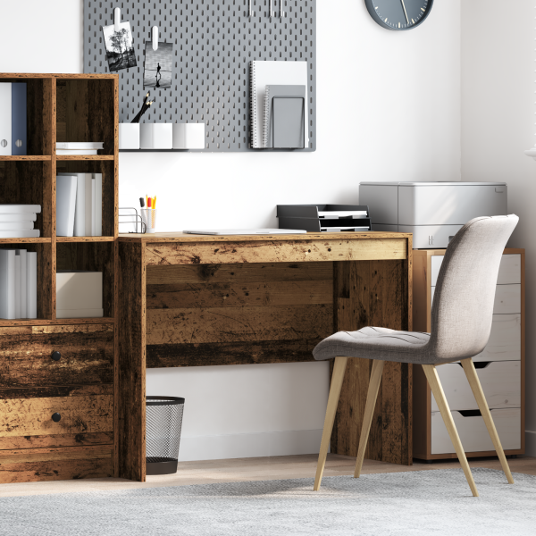 Escritorio Rústico Madera Antigua Madera Maciza 100 x 50 x 76 cm D